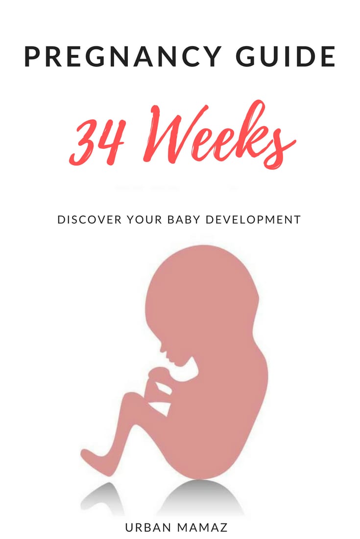 Week 34 34 WEEKS PREGNANT - Urban Mamaz