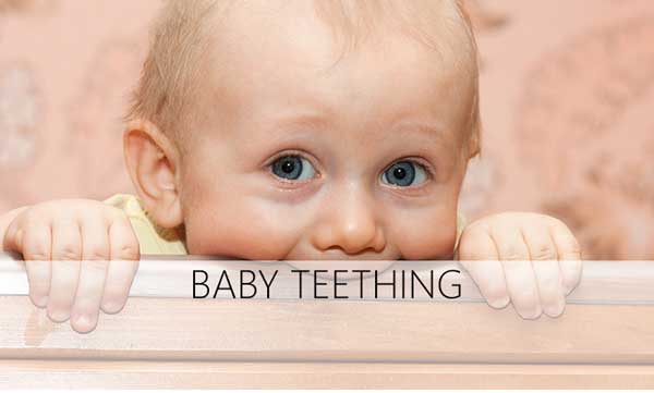 What are the first signs of teething?