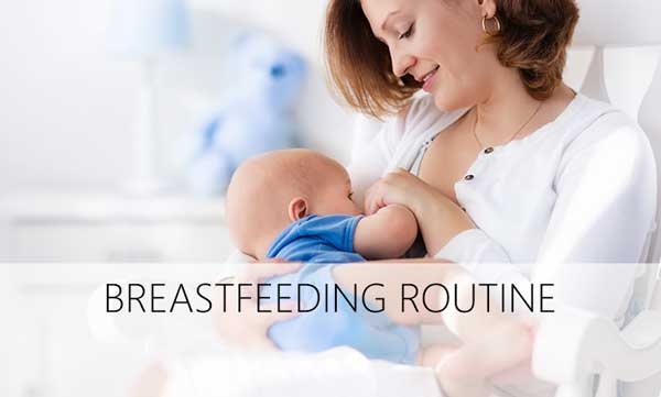 The Amount and Schedule of Breastfeeding for a Newborn