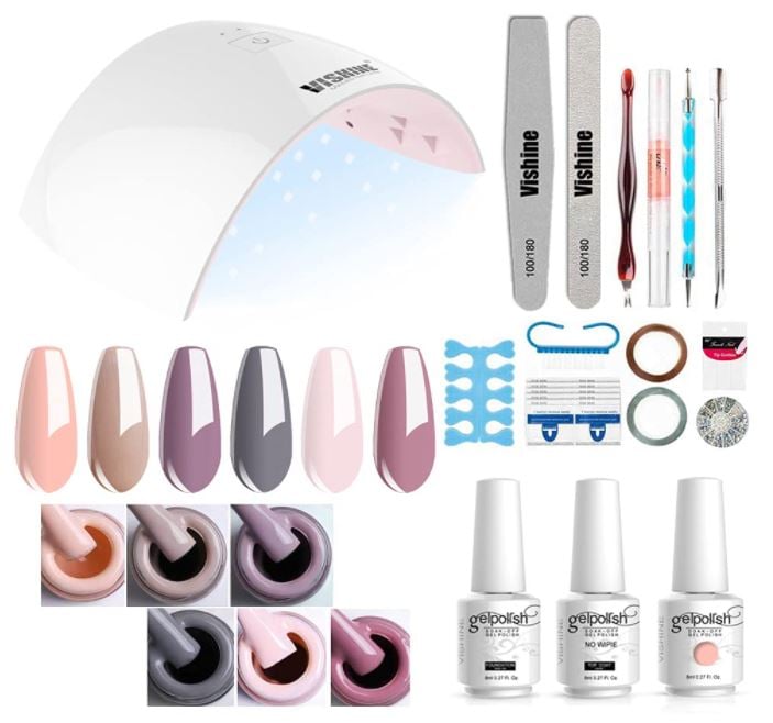 Vishine Gel Nail Polish Starter Kit