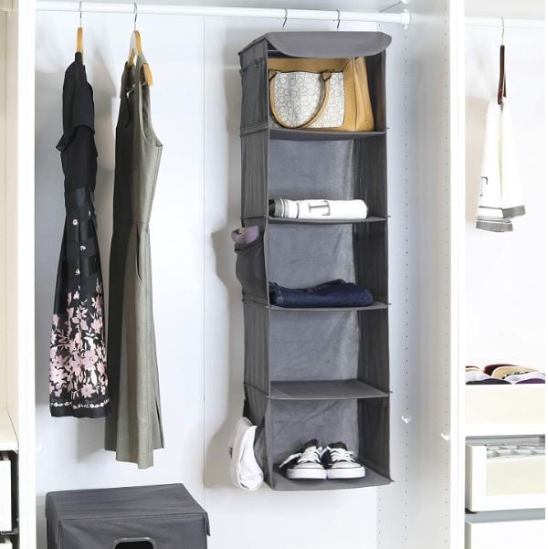 Best for Board Games – Hanging Closet Organizer