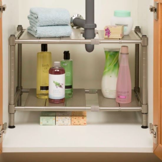 Best for Under Sink Storage – Shelf Organizers