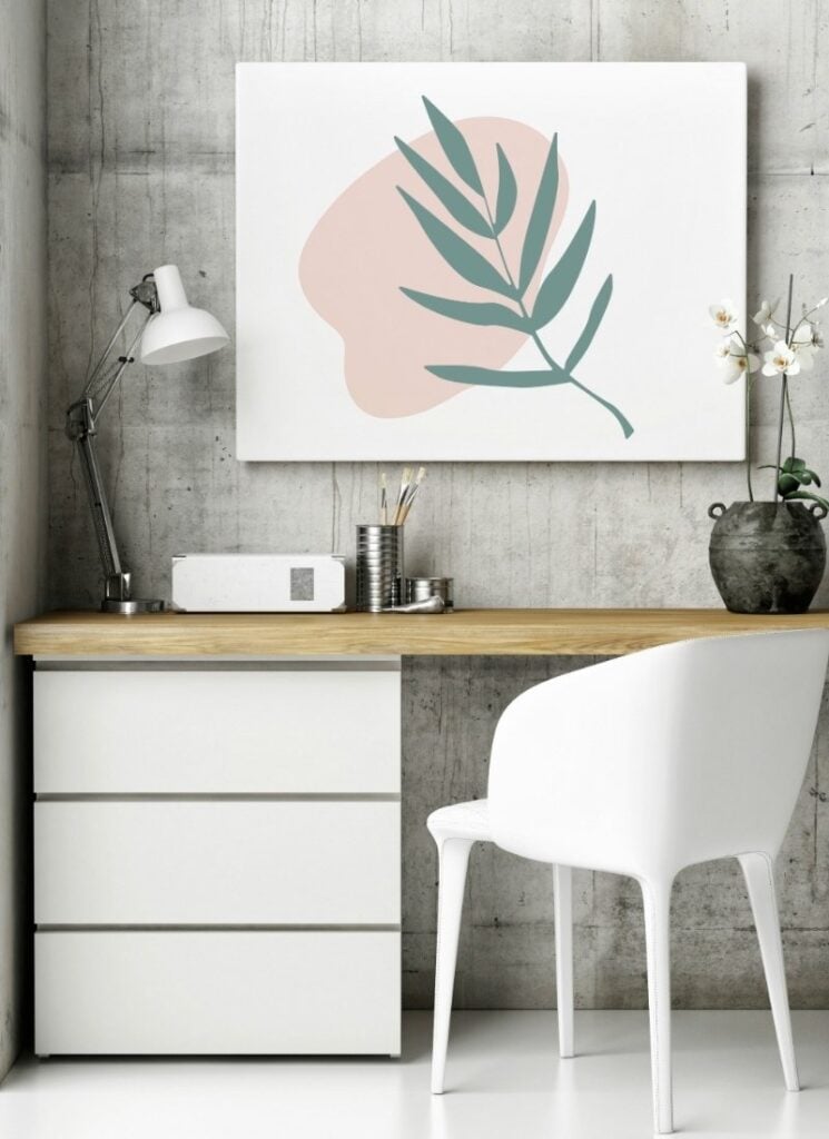 Build a Desk with Filing Cabinets and Butcher Block