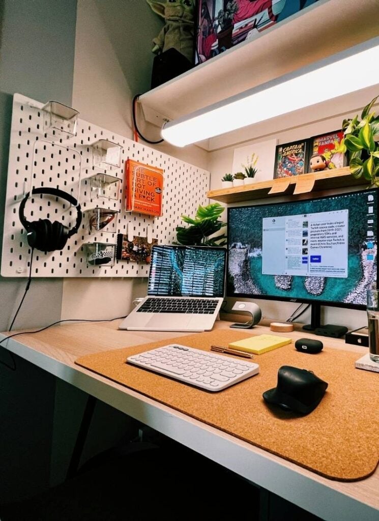 Hang a Cork or Pegboard