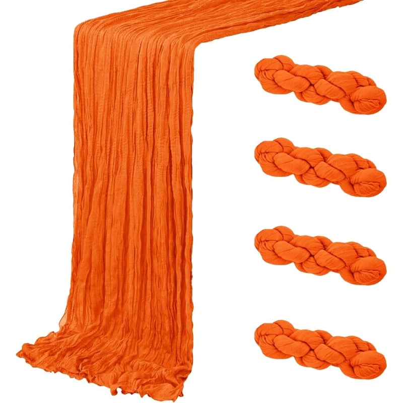 Orange Table Runner