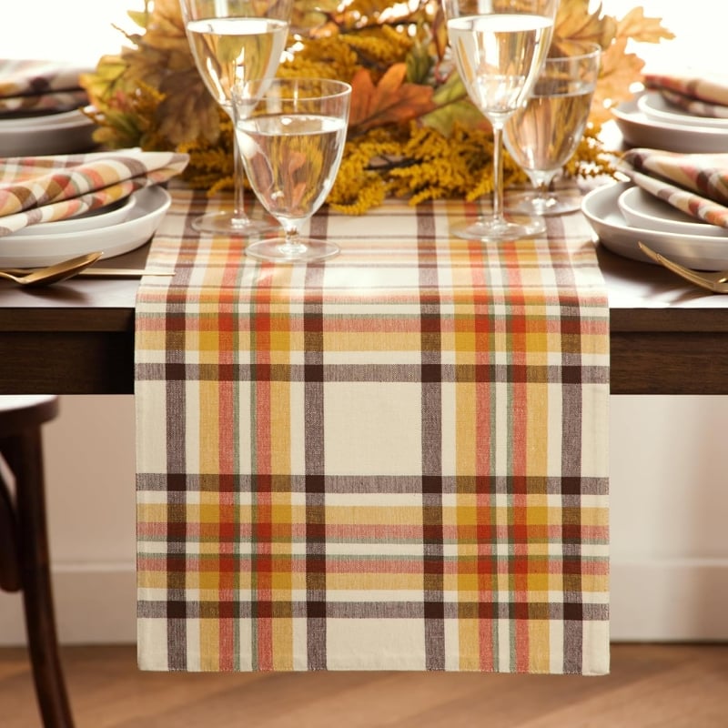 Plaid Table Runner