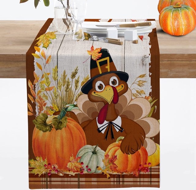 20 Stylish Thanksgiving Table Runners - Urban Mamaz