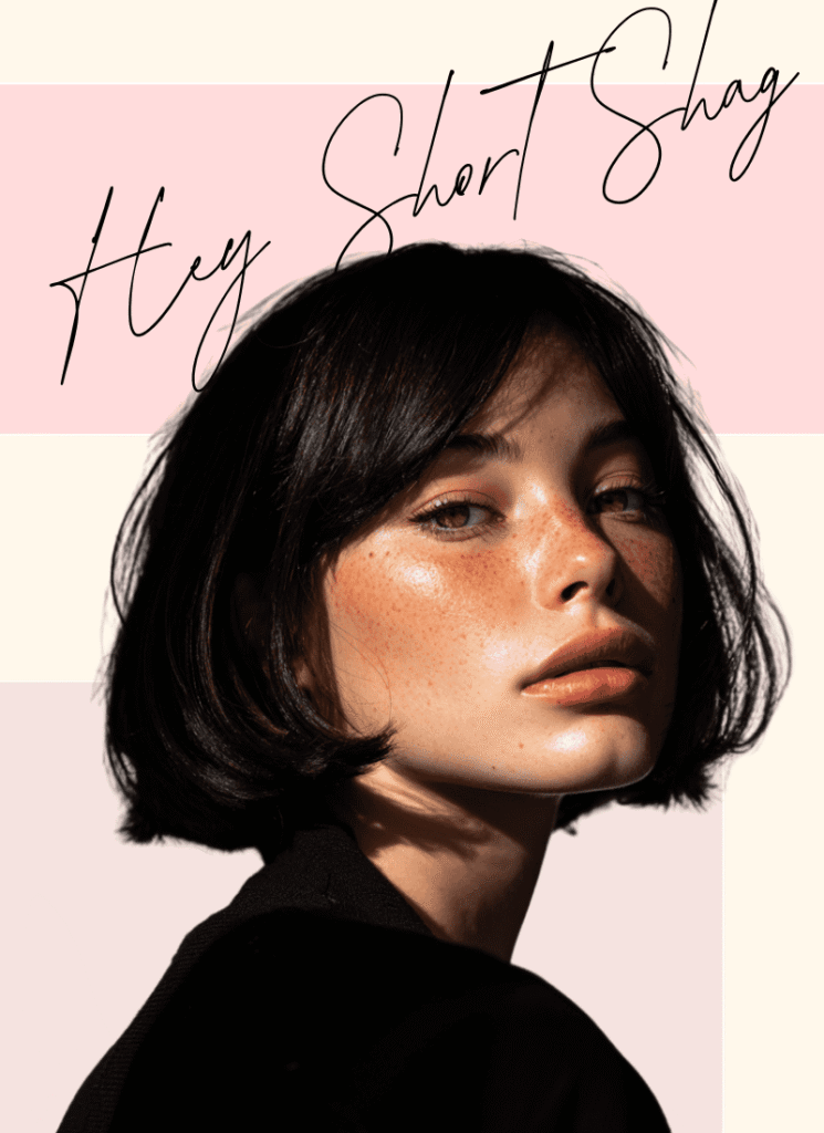 short shag hairstyles for women