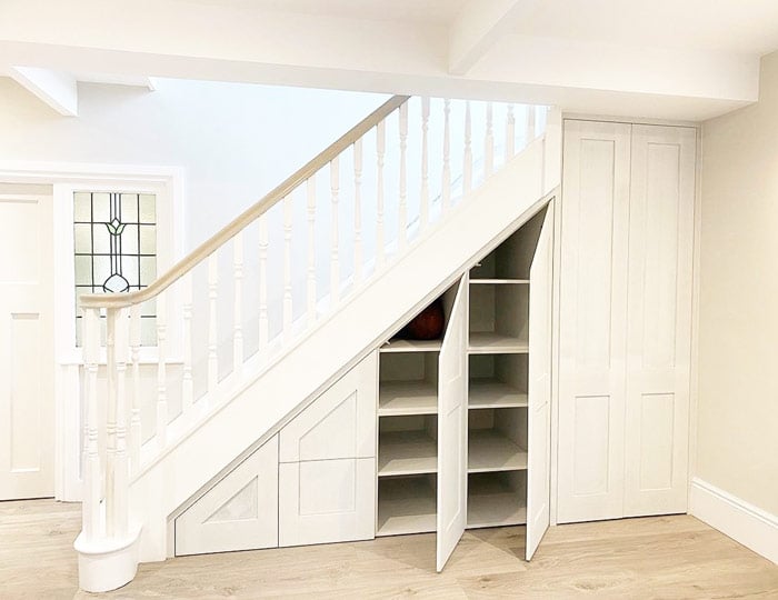 19 Mind Blowing Under Stairs Storage Ideas - Urban Mamaz