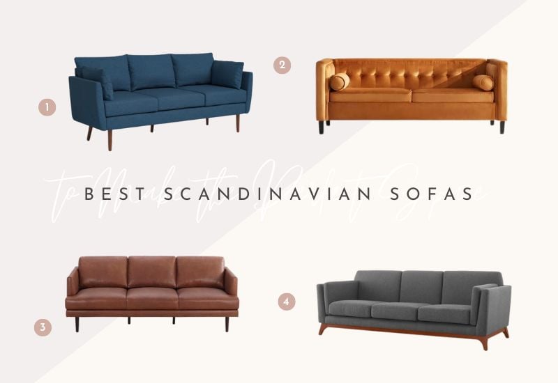 best scandinavian sofa