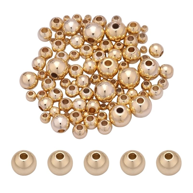 Gold Beads