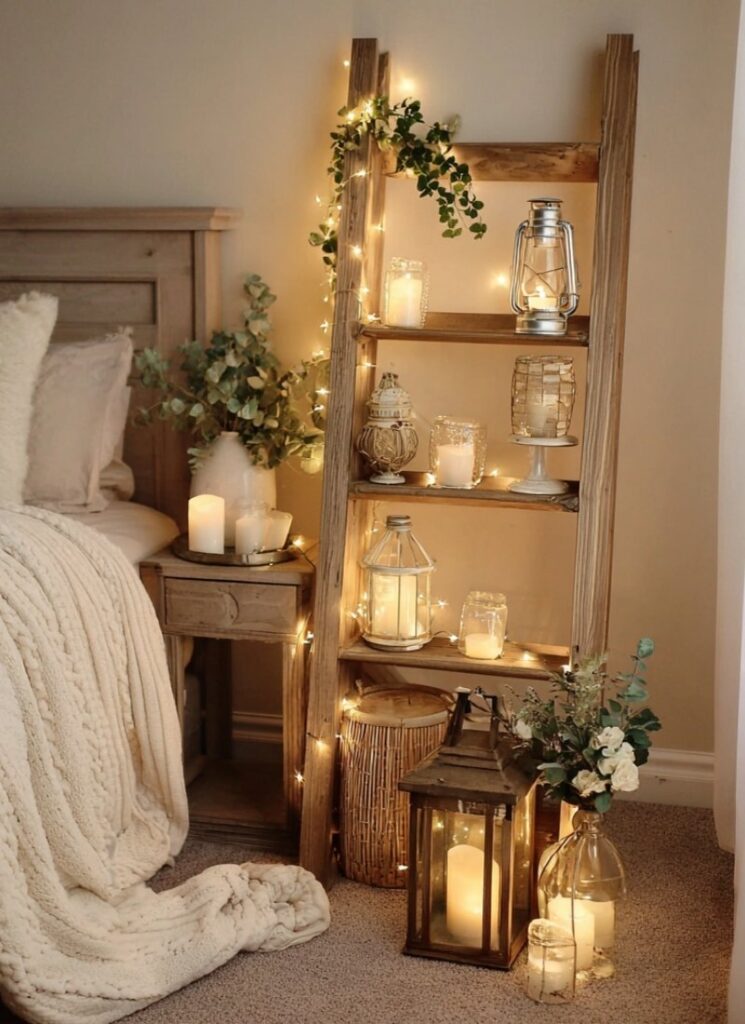 Style with a Hanging Candle Holder