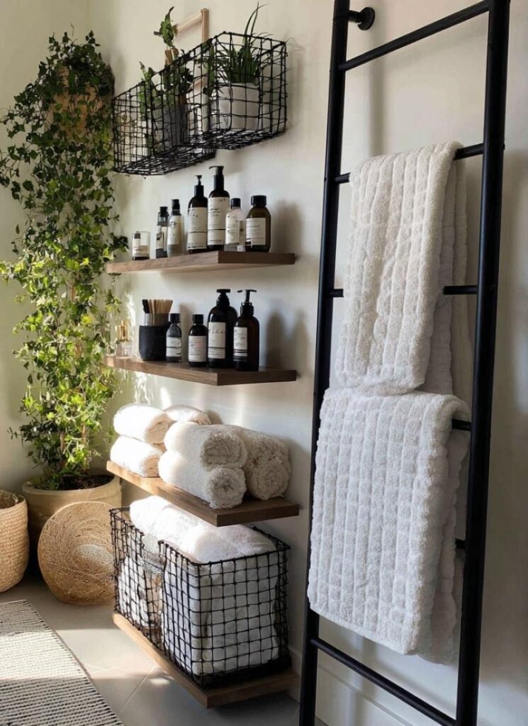 Use It as a Towel Rack