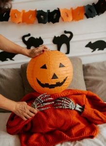 Halloween decor on a budget