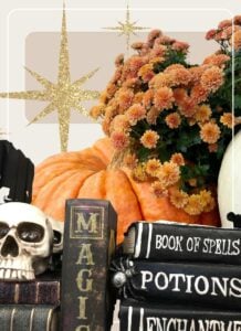 retro vintage halloween decor ideas