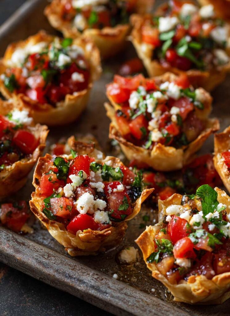 Cheesy-Bruschetta-Phyllo-Bites-7