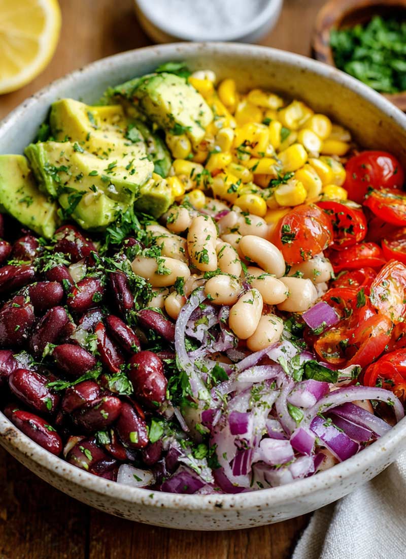 Easy-Mexican-Inspired-Bean-Salad-bowl-4