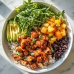 Hawaiian Chicken Bowl - Top View