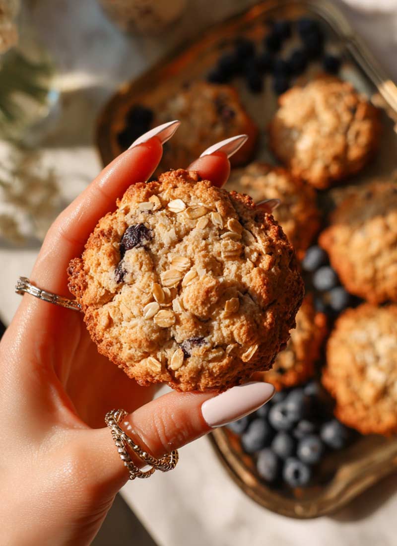 High Protein Blueberry Cookie Recipe