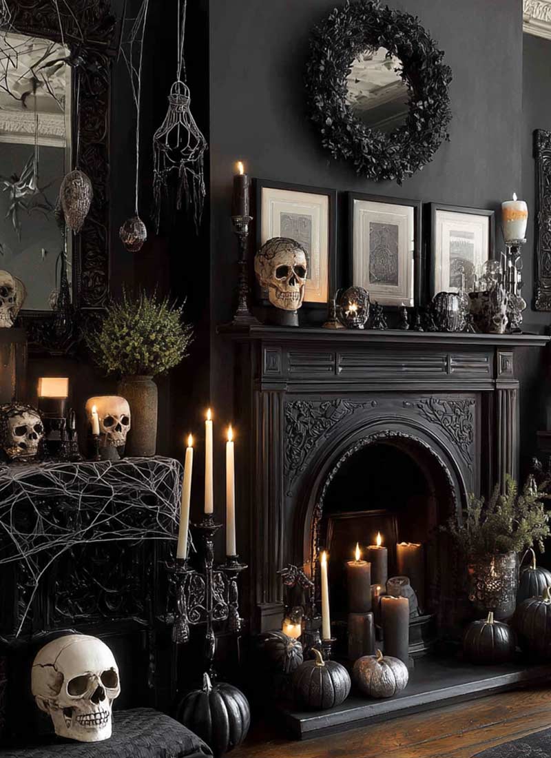 Indoor-Halloween-decor
