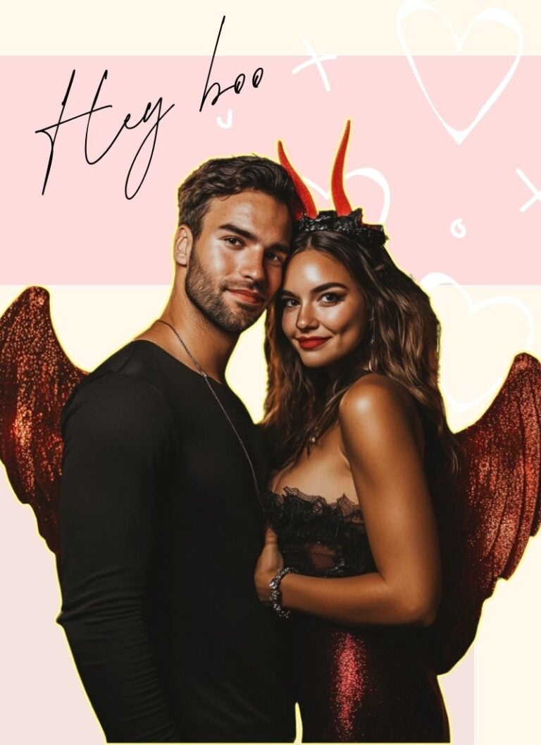 Last-Minute DIY Couple Halloween Costumes