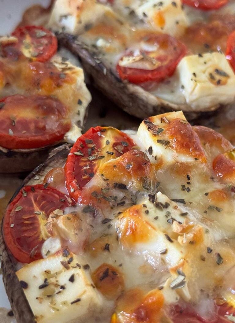 Mediterranean Stuffed Portobello Mushrooms Recipe