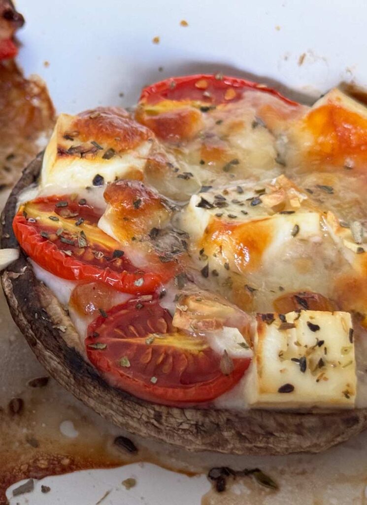 Mediterranean Stuffed Portobello Mushrooms Recipe