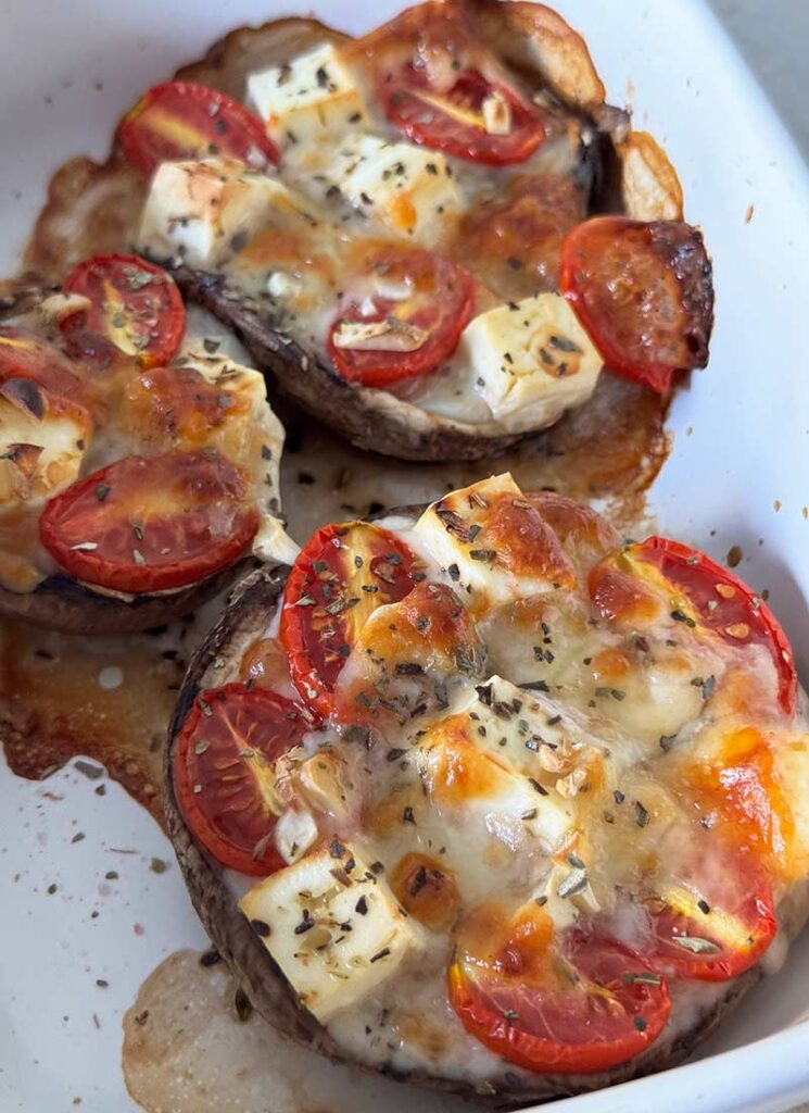 Mediterranean Stuffed Portobello Mushrooms Recipe