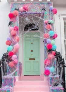 17+ Pink Halloween Decor Ideas to Get That Cute, Cozy Vibe