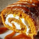 Salted Caramel Pumpkin Roll Recipe