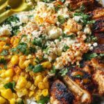 Street Corn Chicken Rice Bowl