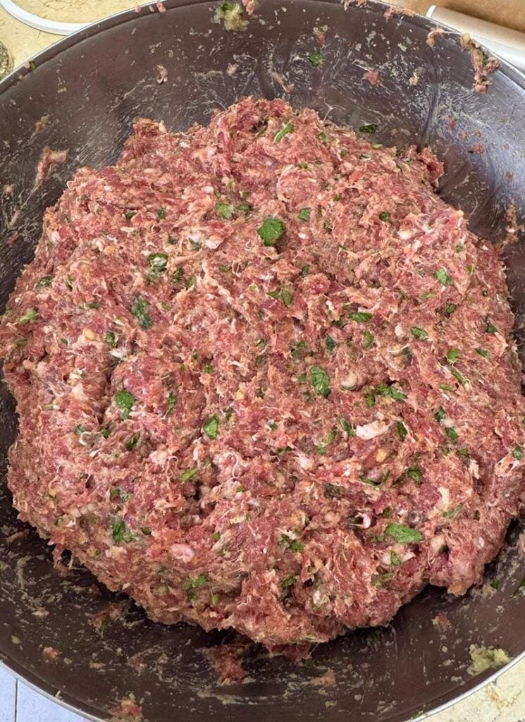 meatball mixture 