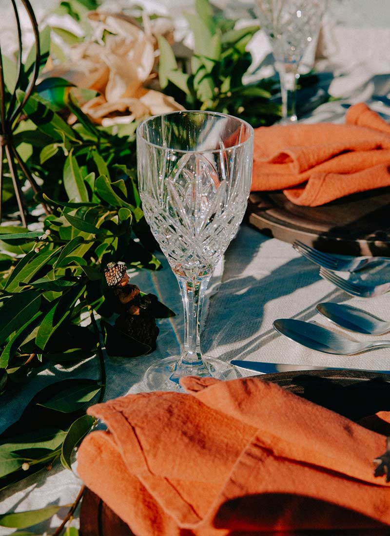 Thanksgiving table setting