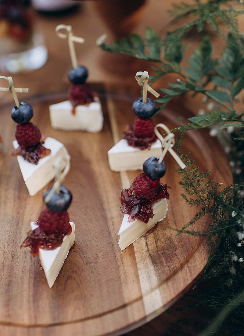 fruit appetizers for Christmas