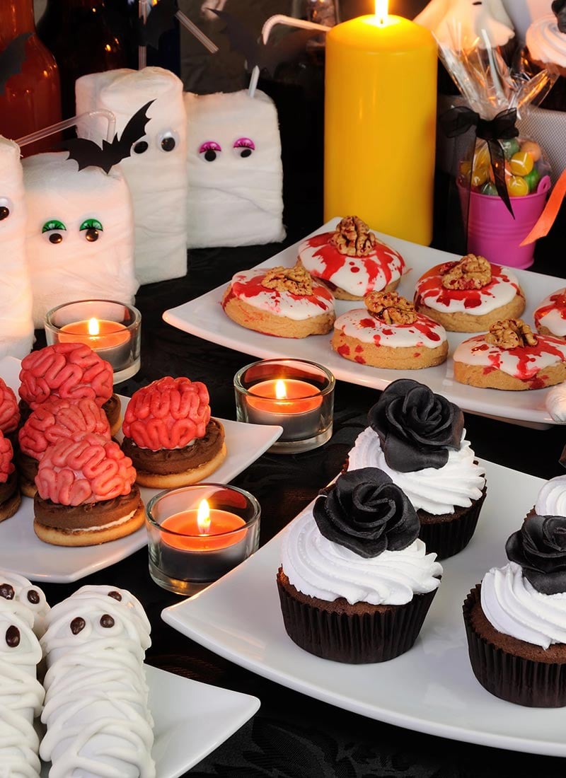 Halloween grazing table ideas