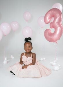 3 year old girl birthday theme