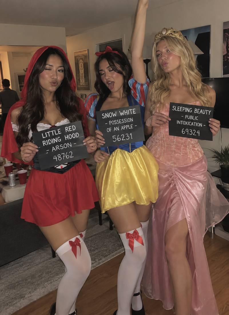 Arrested Fairytale Characters