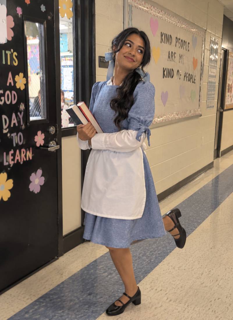 Belle Vibes with a Bonus Book Stack