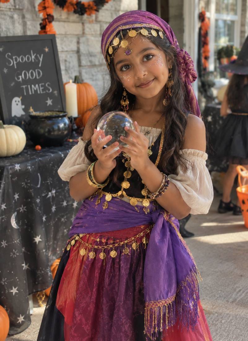Boho Fortune Teller DIY Costume Thats Full of Charm