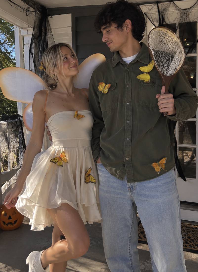 Butterfly Inspired Couple Costume Thats Genius
