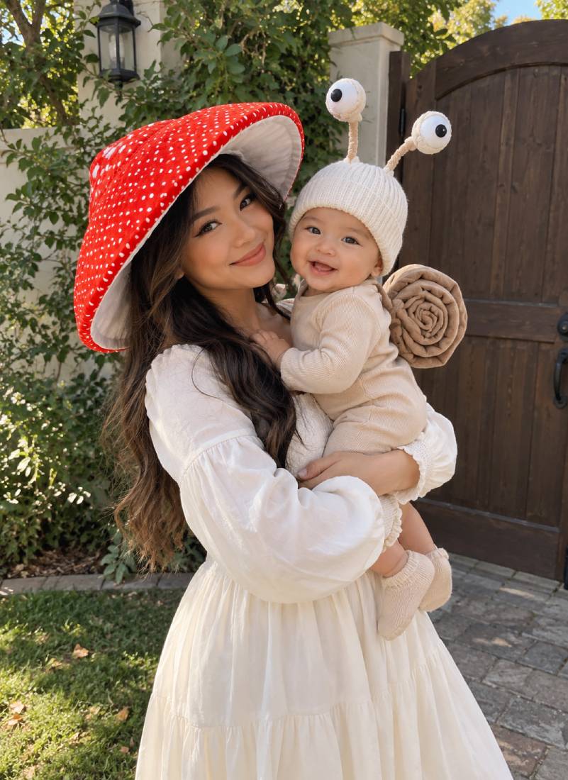 Cozy and Cute Nature Inspired Costume Idea
