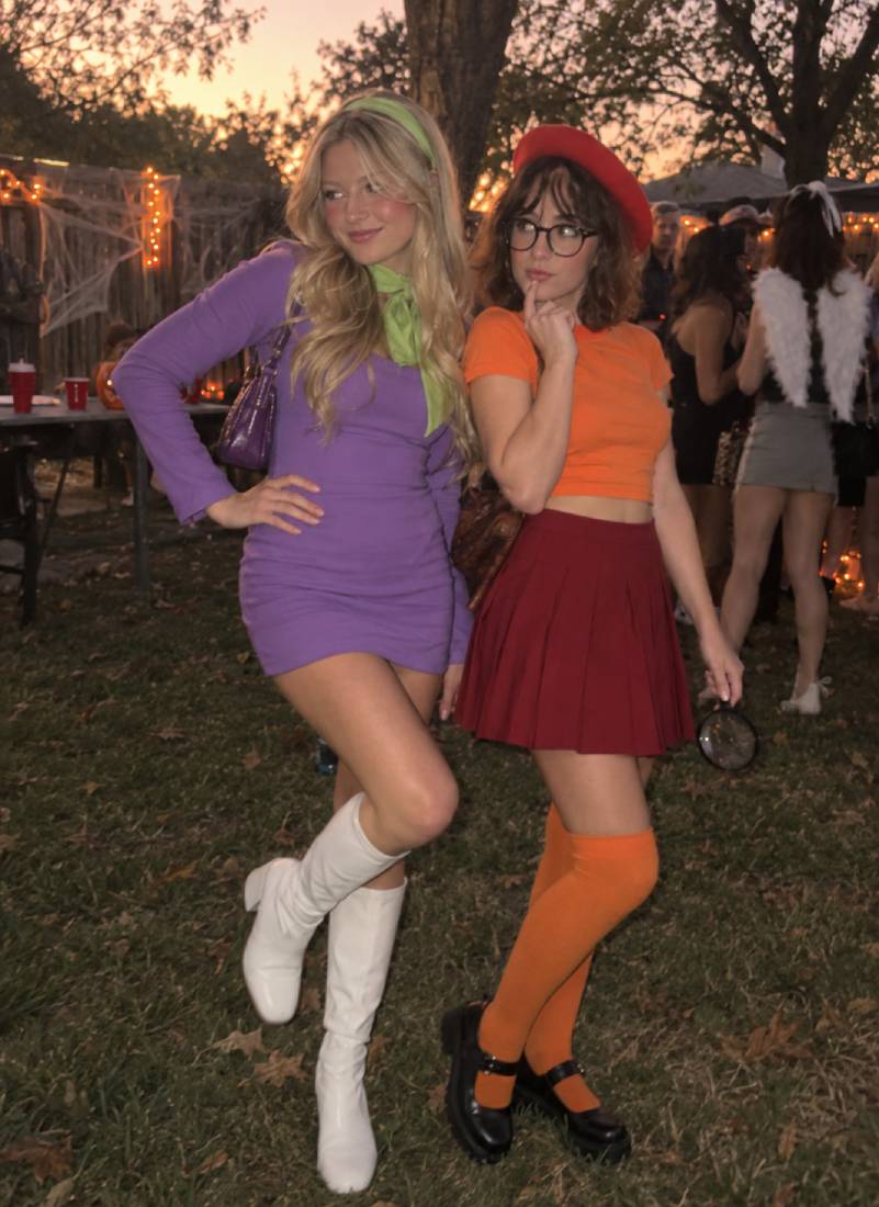Daphne and Velma from Scooby Doo But Make It Chic