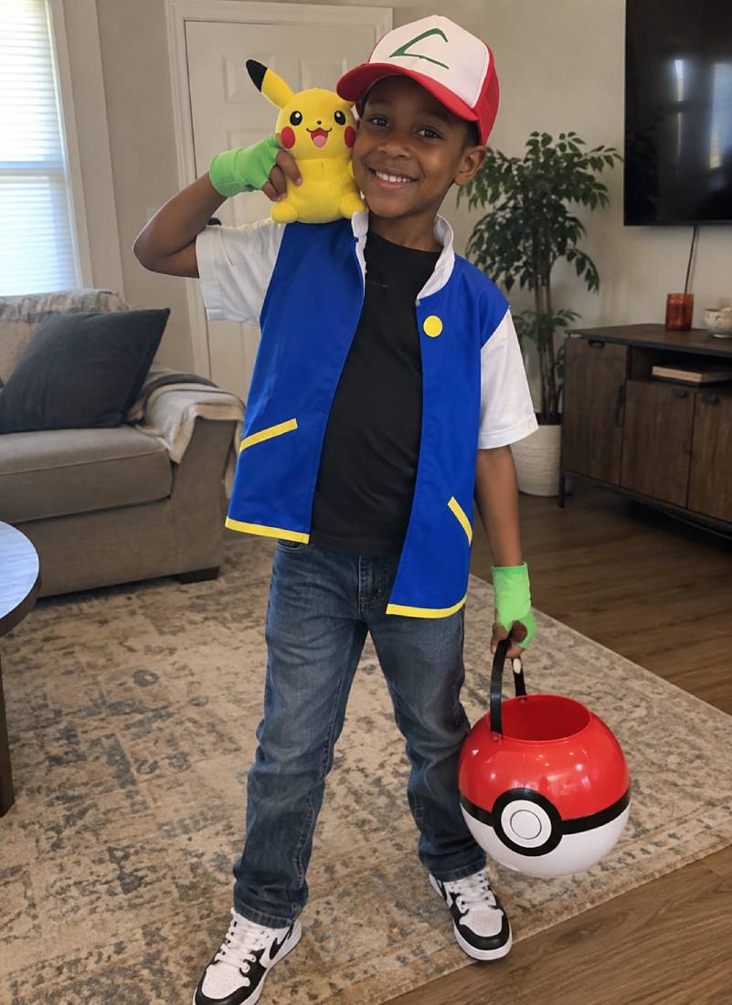 Easy Ash Ketchum Look for Little Pokemon Trainers