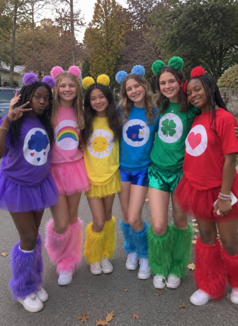 Easy Care Bears Costume Rainbow Edition