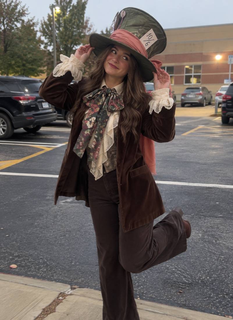 Easy Mad Hatter Costume for Teachers