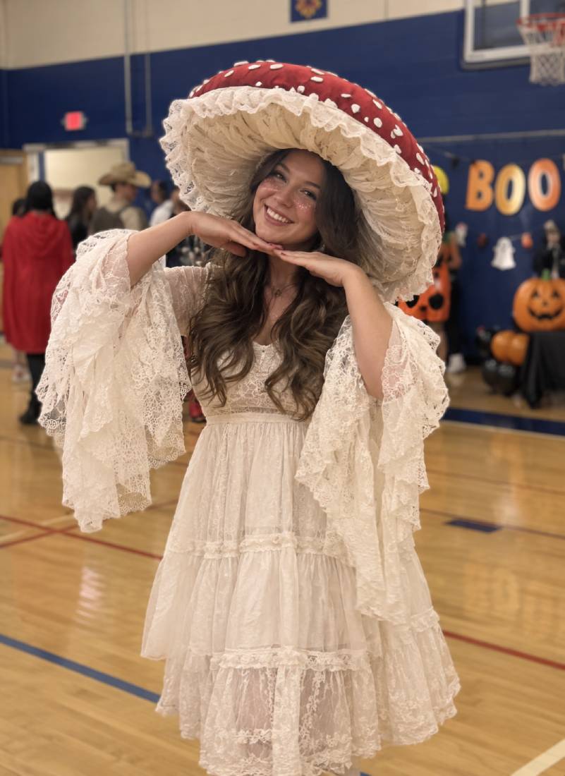 Go Full Cottagecore with This DIY Mushroom Costume