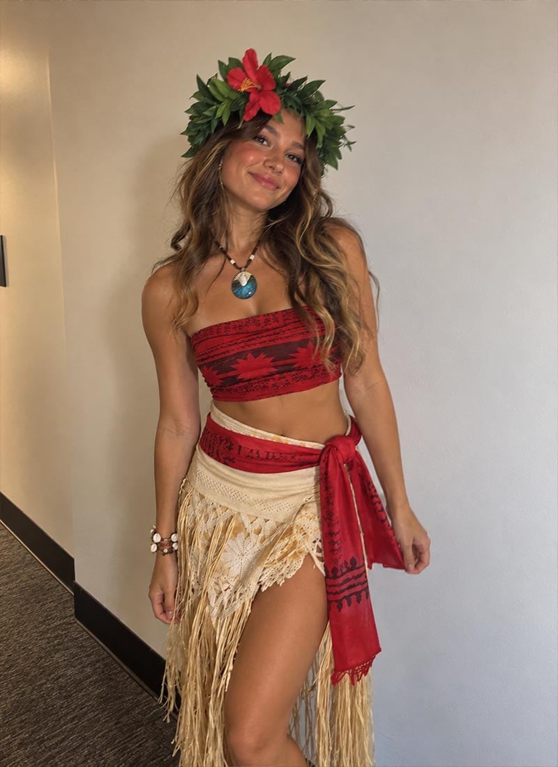 Moana costume for Halloween