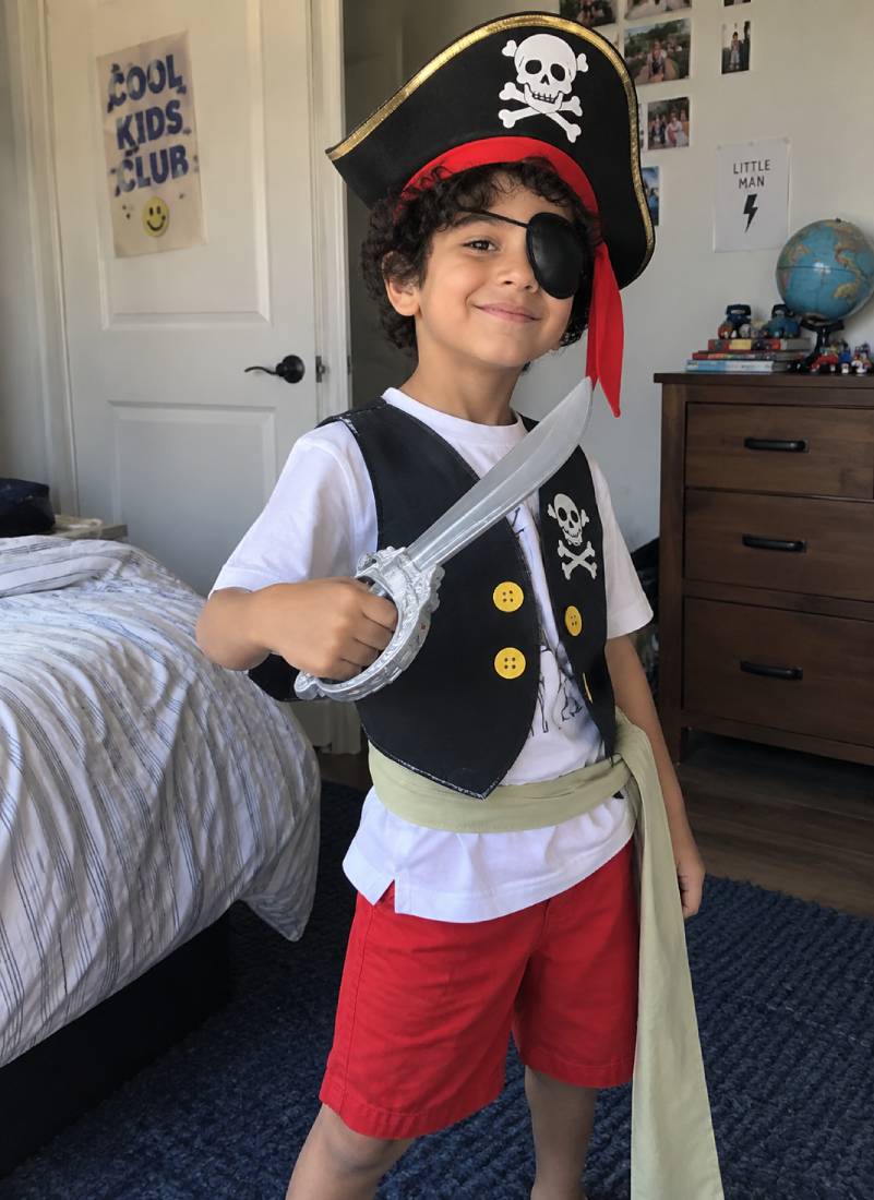 No Fuss Pirate Outfit Straight From the Closet