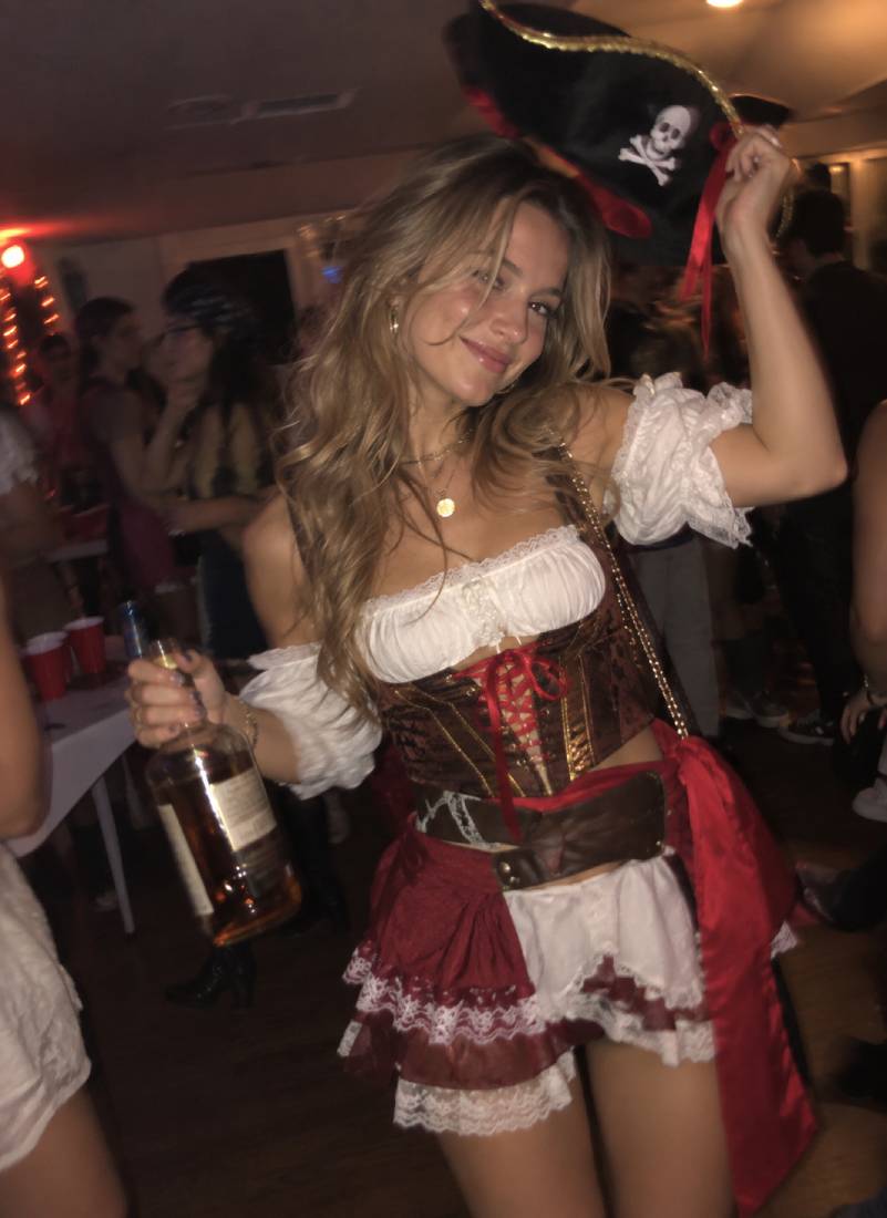 Sail into Halloween with This Chic Pirate Costume