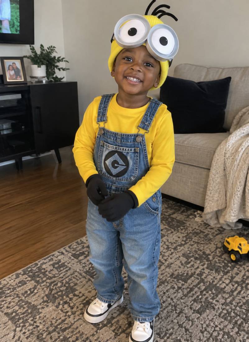 Simple Minion Outfit for Boys Who Love to Goof Around